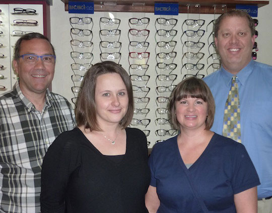 (From left to right) Scott, Jessi, Judy, and Dr. Schuller